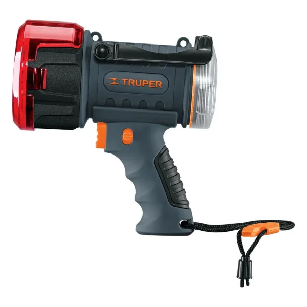 TRUPER LINTERNA PLASTICA REFLECTORA LED, 900 LM-102404